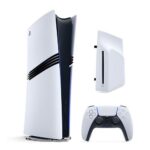 Konsole Sony PS5 Pro White & Black + Ultra HD 4K abnehmbarer Blu-ray Disc-Player für