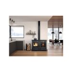 Nordica Extraflame Holzofen - ALASKA SCHWARZ – Bild 3
