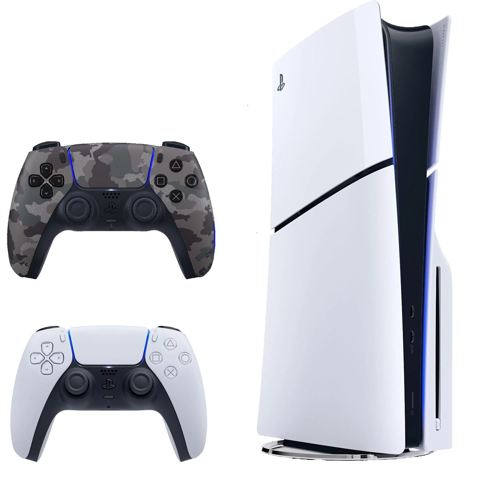 397d744c-bff0-4ddf-8022-933d907d54db.jpeg Playstation 5 Slim 1TB mit Blu-ray Laufwerk + 2 Controller Wunschfarbe – Bild 1