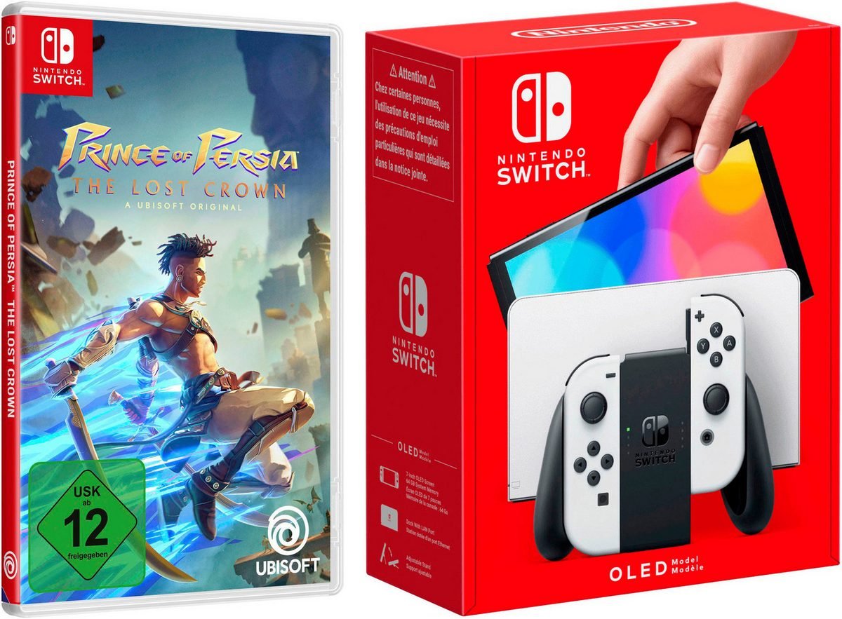 8812e5d6-0832-5904-8bc8-152fbeced4d3.jpg NINTENDO SWITCH Switch OLED + Prince of Persia: The Lost Crown – Bild 1