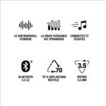 Bluetooth Wireless Lautsprecher Marshall Acton III Schwarz – Bild 7