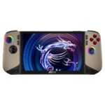 MSI Claw 8" AI+ Windows Handheld-Konsole A2VM-020FR Schwarz & Sand