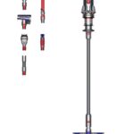 Dyson V12 Besen Staubsauger Herkunft 545 W Grau
