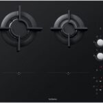 De Dietrich DPI7602BM - deGemischtes Induktions- und Gaskochfeld - 4 Kochplatten - Nische