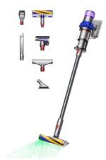 Dyson V15 Detect Fluffy 660 W Besen Staubsauger Grau
