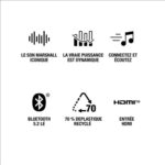 Drahtloser Bluetooth Lautsprecher Marshall Woburn III Schwarz – Bild 7