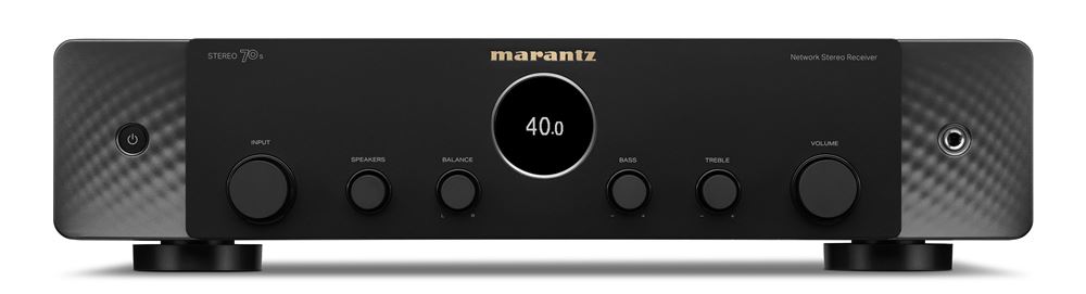 H1 Hi-Fi Marantz Stereo 70 Verstärker Schwarz – Bild 1