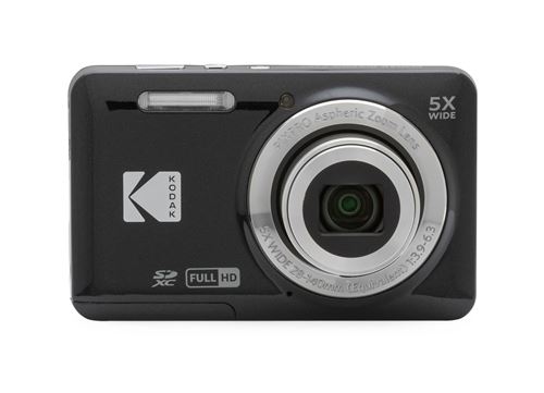 K1 Kompaktkamera Kodak Pixpro FZ55 Schwarz – Bild 1
