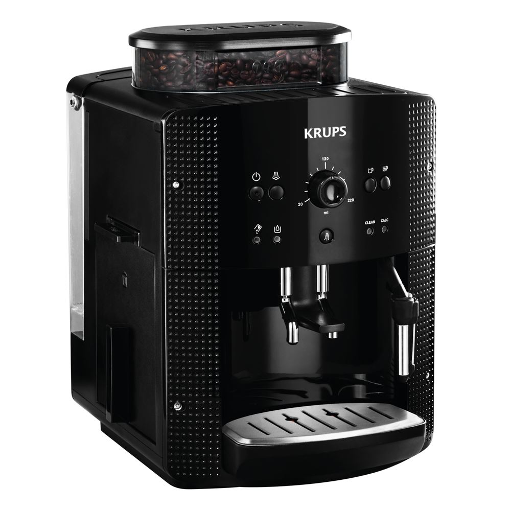 Machine-a-cafe-broyeur-grains-Krups-YY5568FD-1450W-Noir.jpg Krups YY5568FD 1450W Schwarze Bohnenmühle Kaffeemaschine – Bild 1
