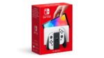 Nintendo Switch (OLED-Modell) mit Dock und weißen Joy-Con-Controllern