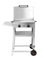 Krampouz Kombi Double MFKO2AA-KR 2500W elektrische Grillplatte aus Edelstahl