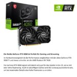 Intel i9 GeForce RTX 4060 Gaming-PC – Bild 8