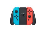 NINTENDO SWITCH OLED Modell Konsole schwarz neon-blau-rot Handheld Spielekonsole – Bild 6