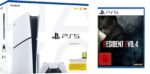 Playstation 5 Slim Konsole Laufwerk + Resident Evil 4 Remake PS5 Spiel – Bild 2