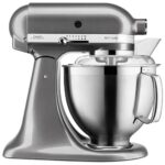 KitchenAid Artisan 5KSM185PSEMS 300W Zinngraue Küchenmaschine