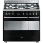 Smeg SCB92MN8 - Herd (Etagenbackofen) - freistehend - Breite: 90 cm - Tiefe: 60 cm - Höhe