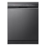 LG DF365FMS TrueSteam® Freistehender Geschirrspüler für 14 Maßgedecke, Carbon